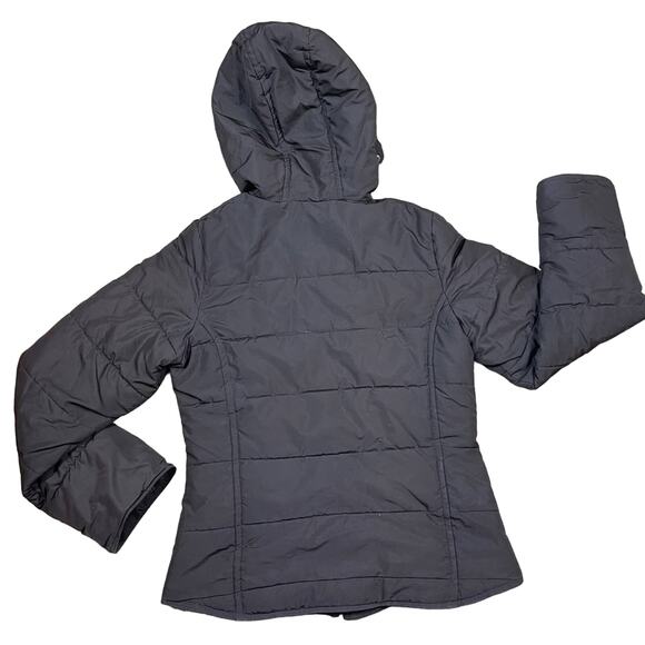 H&M Hooded Brown Winter Snow Jacket Women’s Size S - Picture 2 of 6